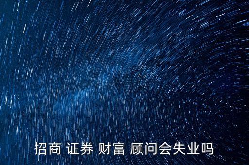 證券公司財富顧問,中金財富證券公司