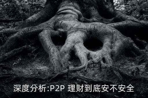 深度分析:P2P 理財?shù)降装膊话踩? class=