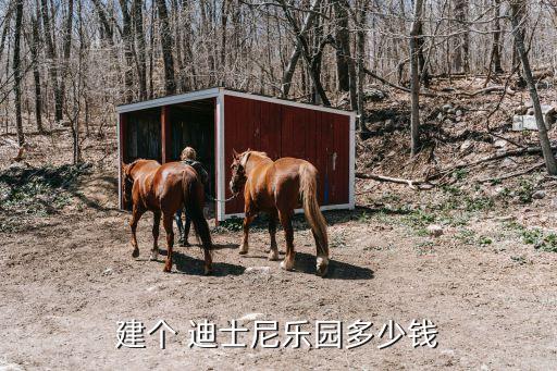 建個 迪士尼樂園多少錢