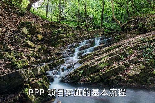 PPP 項(xiàng)目實(shí)施的基本流程