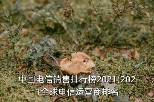 中國電信銷售排行榜2021(2021全球電信運營商排名