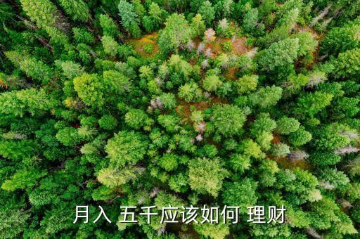 月薪五千投資理財(cái),月薪6000怎樣投資理財(cái)