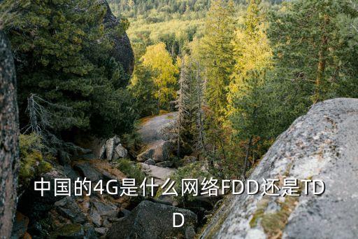 中國的4G是什么網(wǎng)絡(luò)FDD還是TDD