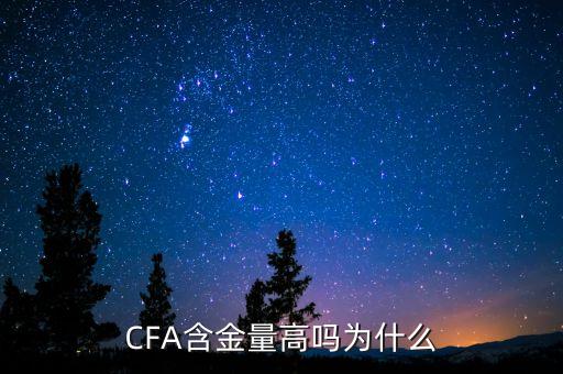 cfa投資分析