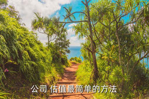 公司 估值最簡(jiǎn)單的方法