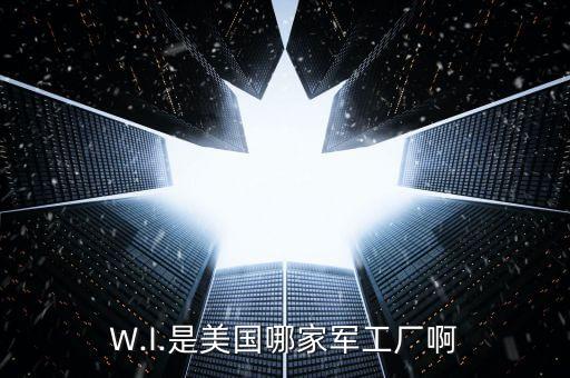 W.I.是美國哪家軍工廠啊