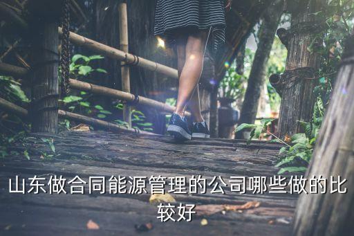 山東做合同能源管理的公司哪些做的比較好