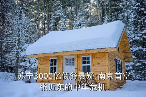  蘇寧3000億債務(wù)懸疑:南京首富張近東的中年危機