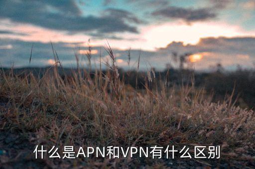 什么是APN和VPN有什么區(qū)別