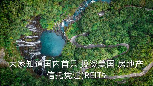 大家知道國(guó)內(nèi)首只 投資美國(guó) 房地產(chǎn)信托憑證(REITs