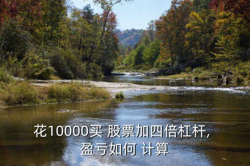 花10000買 股票加四倍杠桿, 盈虧如何 計算