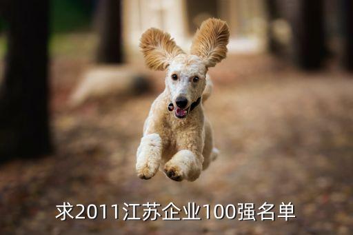 求2011江蘇企業(yè)100強(qiáng)名單