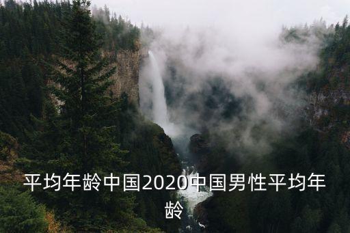 平均年齡中國2020中國男性平均年齡