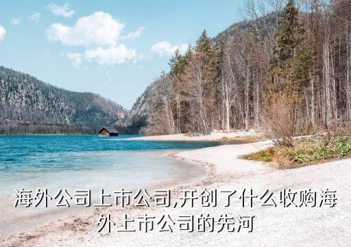 收購海外公司上市公司,開創(chuàng)了什么收購海外上市公司的先河