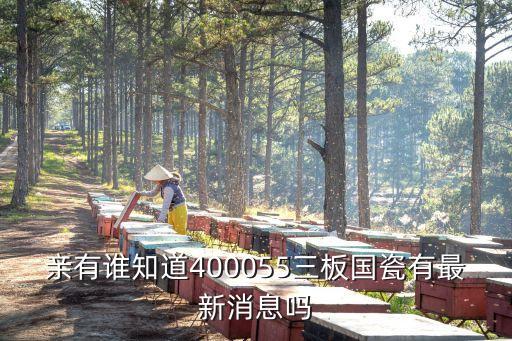 親有誰(shuí)知道400055三板國(guó)瓷有最新消息嗎