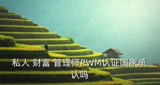 私人 財富 管理師PWM認(rèn)證國家承認(rèn)嗎