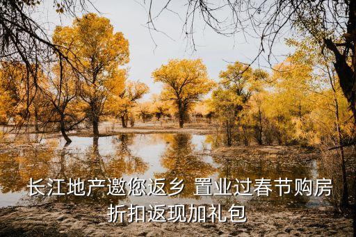  長江地產(chǎn)邀您返鄉(xiāng) 置業(yè)過春節(jié)購房折扣返現(xiàn)加禮包