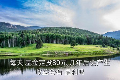 每天 基金定投80元,幾年后會產(chǎn)生收益會有 復(fù)利嗎