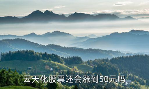 云天化股票還會漲到50元嗎