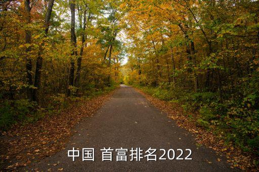 中國(guó) 首富排名2022