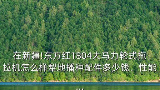 在新疆!東方紅1804大馬力輪式拖拉機(jī)怎么樣犁地播種配件多少錢、性能...