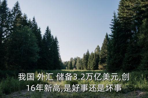 中國外匯儲(chǔ)備多好不好,2023中國外匯儲(chǔ)備