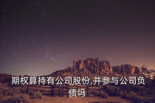  期權(quán)算持有公司股份,并參與公司負債嗎