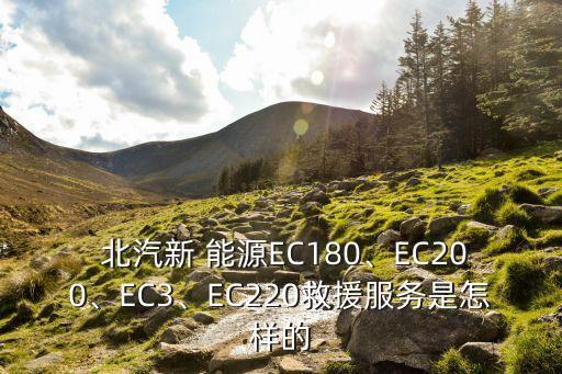  北汽新 能源EC180、EC200、EC3、EC220救援服務(wù)是怎樣的