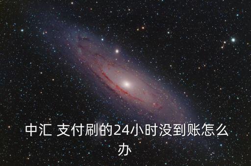  中匯 支付刷的24小時(shí)沒到賬怎么辦