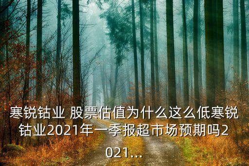 寒銳鈷業(yè) 股票估值為什么這么低寒銳鈷業(yè)2021年一季報(bào)超市場預(yù)期嗎2021...