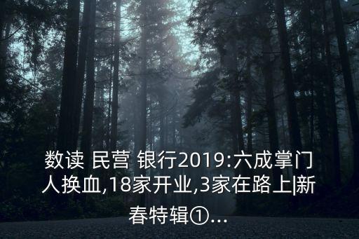 民營銀行名單,19家民營銀行名單