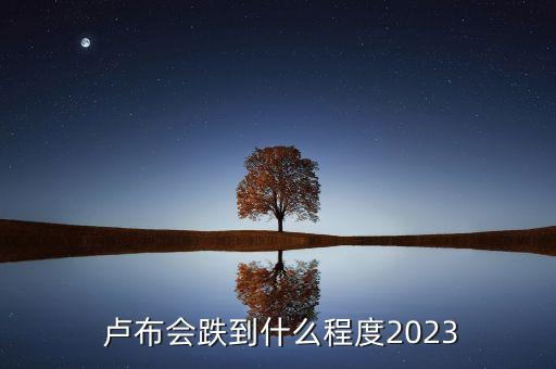  盧布會跌到什么程度2023