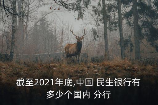 截至2021年底,中國 民生銀行有多少個國內(nèi) 分行