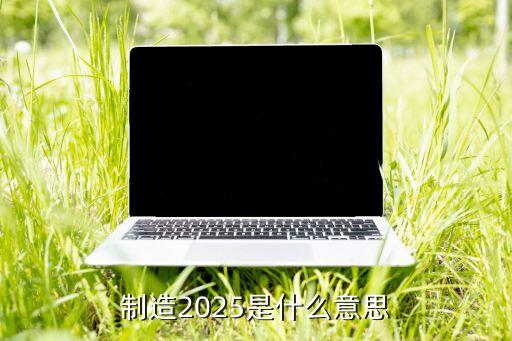 中國(guó)制造2025是什么意思