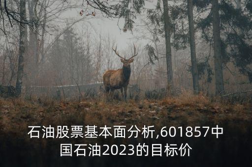 中國石油股票基本面分析,601857中國石油2023的目標價