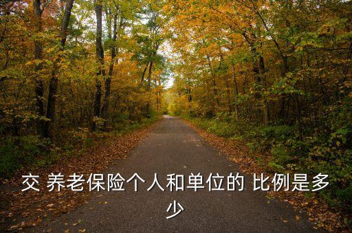 養(yǎng)老保險個人和公司比例,一年交1000元的養(yǎng)老保險