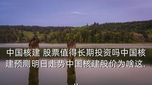 中國核建 股票值得長期投資嗎中國核建預(yù)測明日走勢中國核建股價(jià)為啥這...