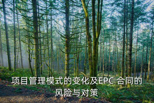 中國(guó)epc公司合同額,epc項(xiàng)目合同額怎么確定