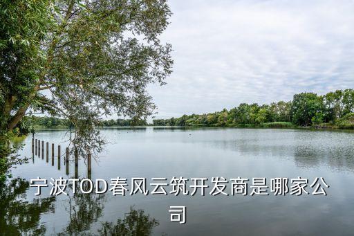  寧波TOD春風云筑開發(fā)商是哪家公司