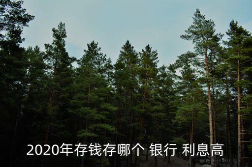 2020年存錢存哪個(gè) 銀行 利息高