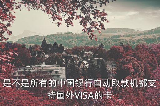 上海哪些atm有visa,哪些ATM可以存款