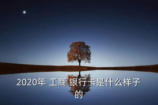 2020年 工商 銀行卡是什么樣子的