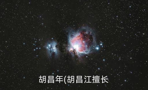 胡昌年(胡昌江擅長