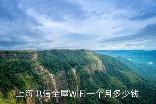 上海電信全屋WiFi一個月多少錢