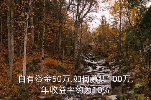 自有資金50萬.如何募集100萬,年收益率約為10%