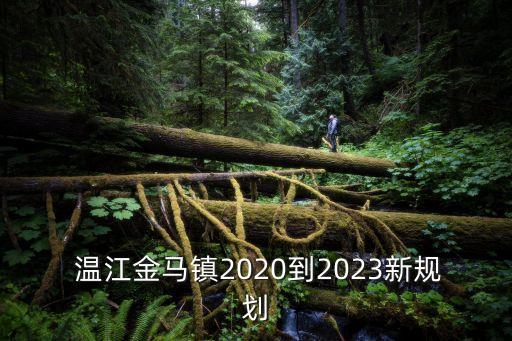  溫江金馬鎮(zhèn)2020到2023新規(guī)劃