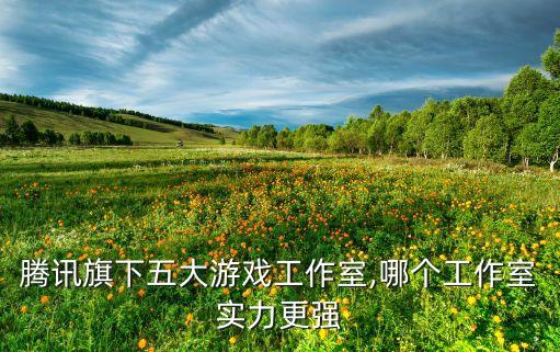 騰訊旗下五大游戲工作室,哪個(gè)工作室實(shí)力更強(qiáng)