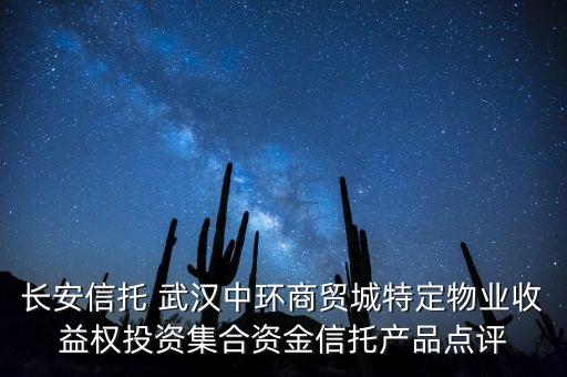 長安信托 武漢中環(huán)商貿(mào)城特定物業(yè)收益權(quán)投資集合資金信托產(chǎn)品點(diǎn)評(píng)