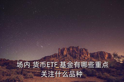  場內(nèi) 貨幣ETF 基金有哪些重點關(guān)注什么品種