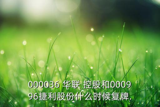 華聯(lián)控股股票行情,000036華聯(lián)控股股票行情